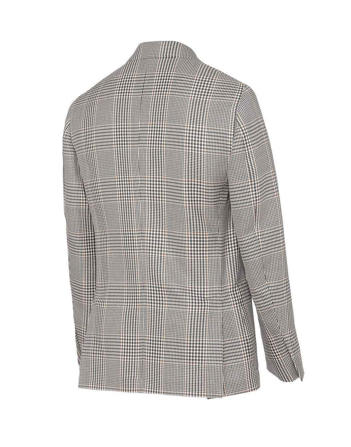 LARDINI ウールジャケット チェック柄 ウールコットングレンチェックジャケット – LARDINI Online Store