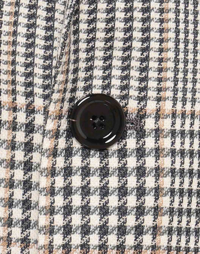 ウールコットングレンチェックジャケット – LARDINI Online Store