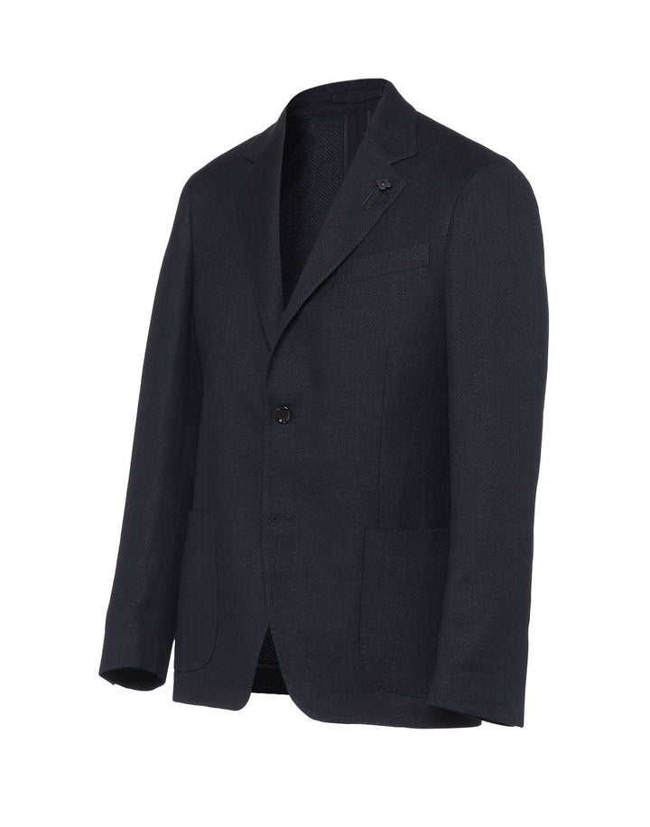 ウールリネンメランジバスケットジャケット – LARDINI Online Store