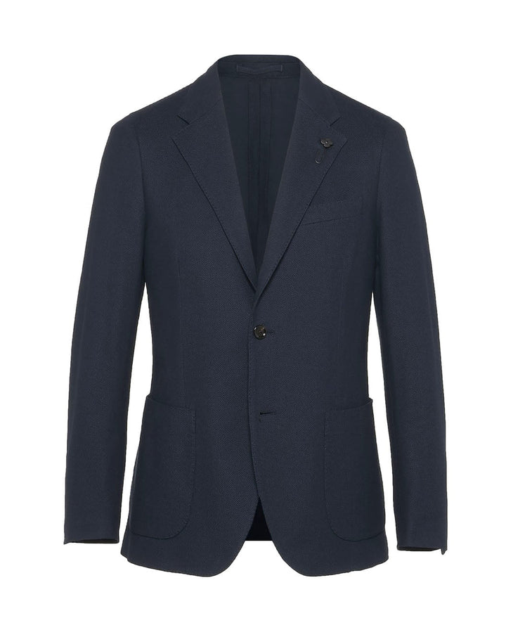コットンピケ ジャージージャケット – LARDINI Online Store