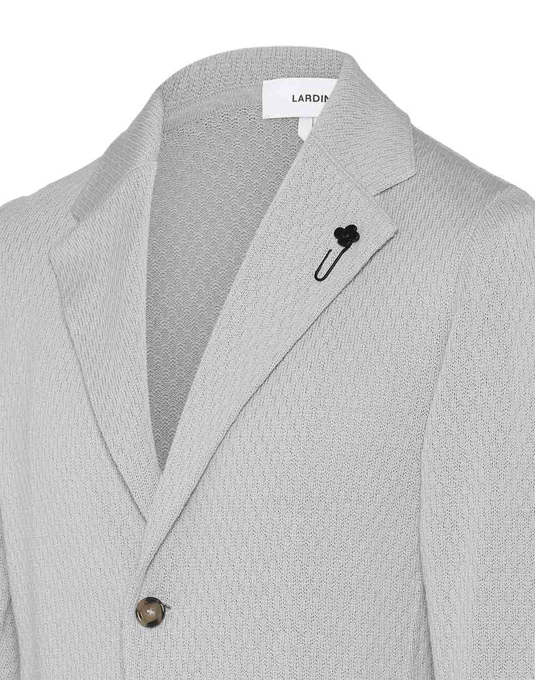 コンパクトコットンバスケットステッチニットジャケット – LARDINI