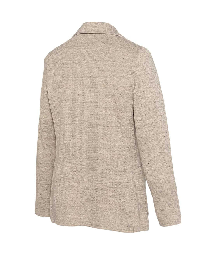 リネンコットン リブニットジャケット – LARDINI Online Store