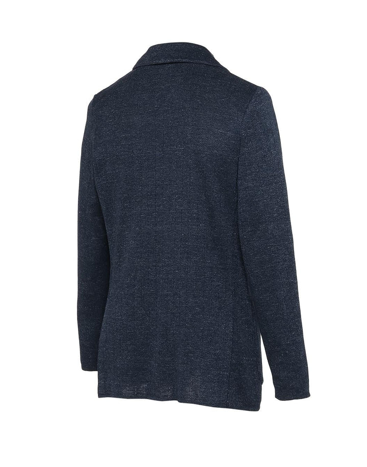 リネンシルク フラットリブニットジャケット – LARDINI Online Store