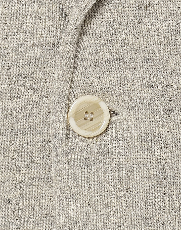 リネンシルク フラットリブニットジャケット – LARDINI Online Store