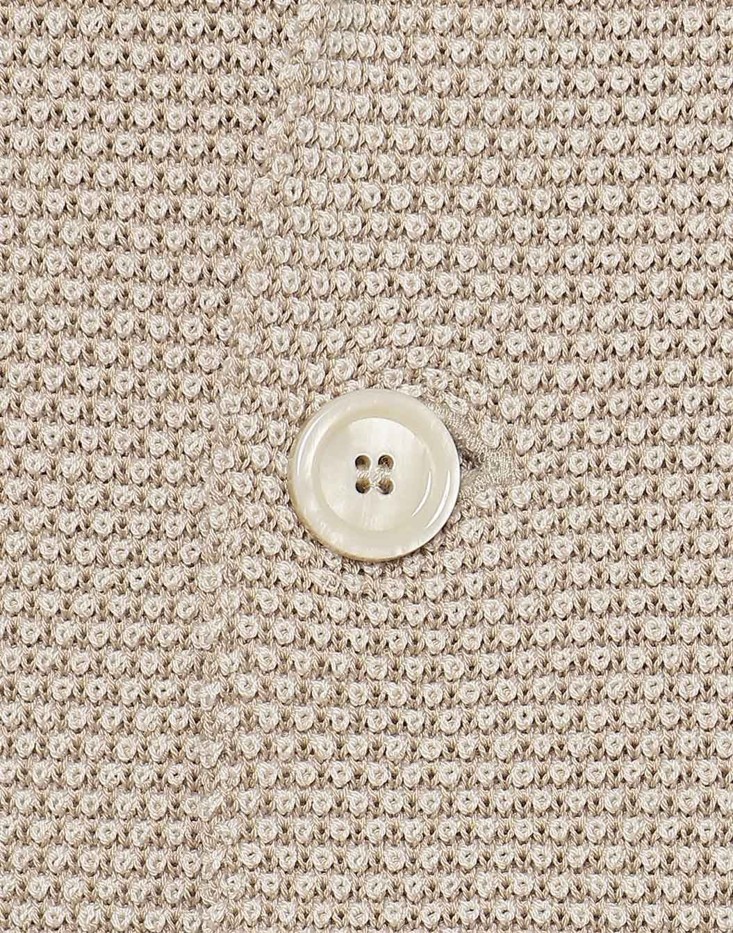 マーセライズドコットンハニカムステッチニットジャケット – LARDINI