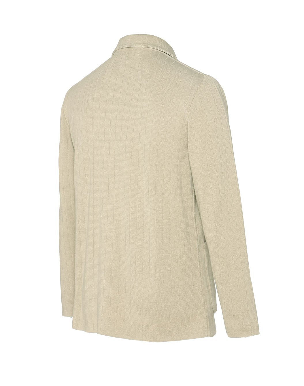 フラットリブステッチカバーオールニットジャケット– LARDINI Online Store