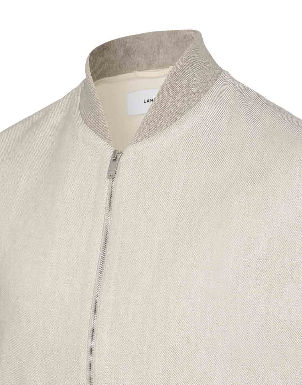 ローリネンダイヤゴナルノースリーブジャケット – LARDINI Online Store