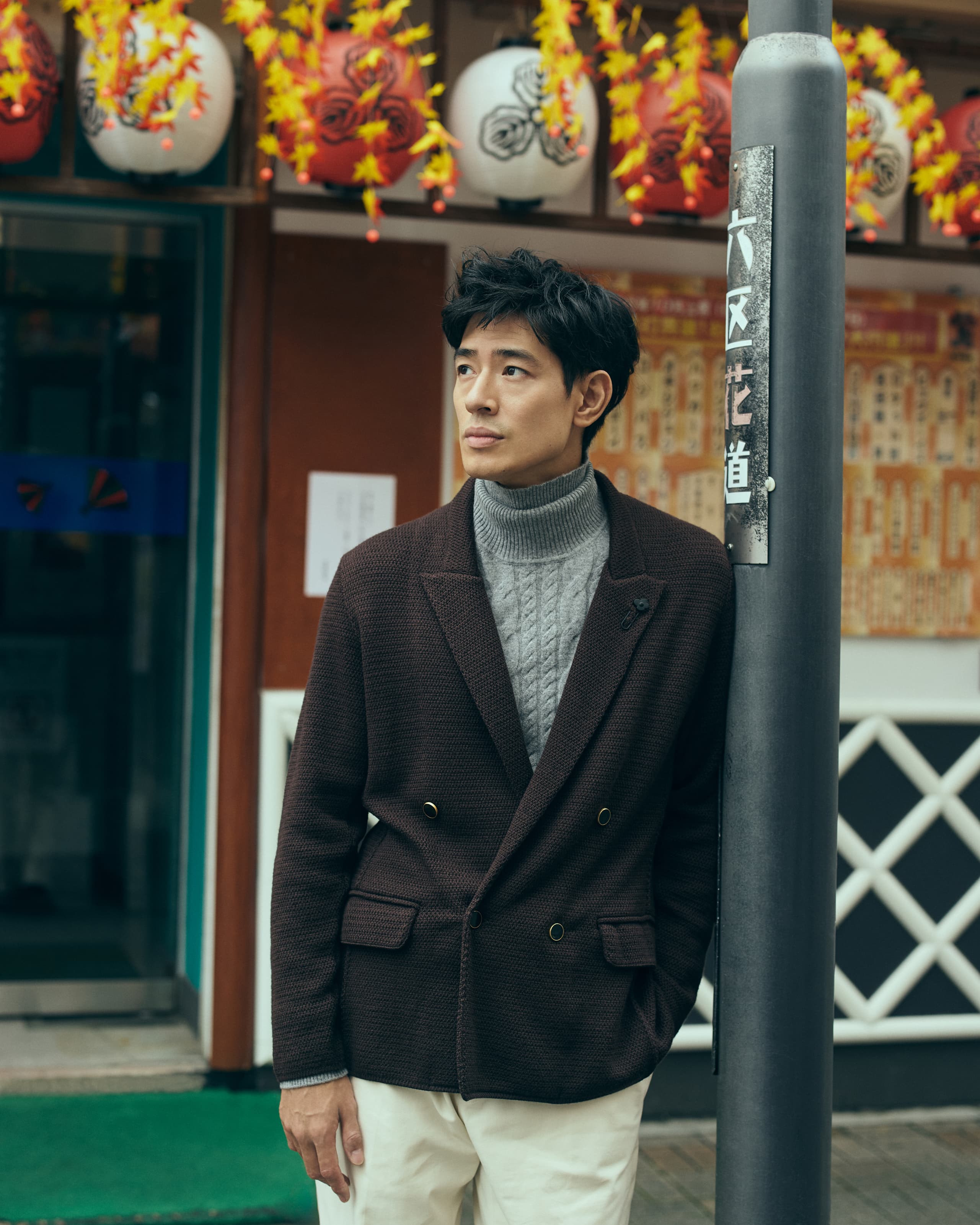 LARDINI LOOK 01 ディテール 2