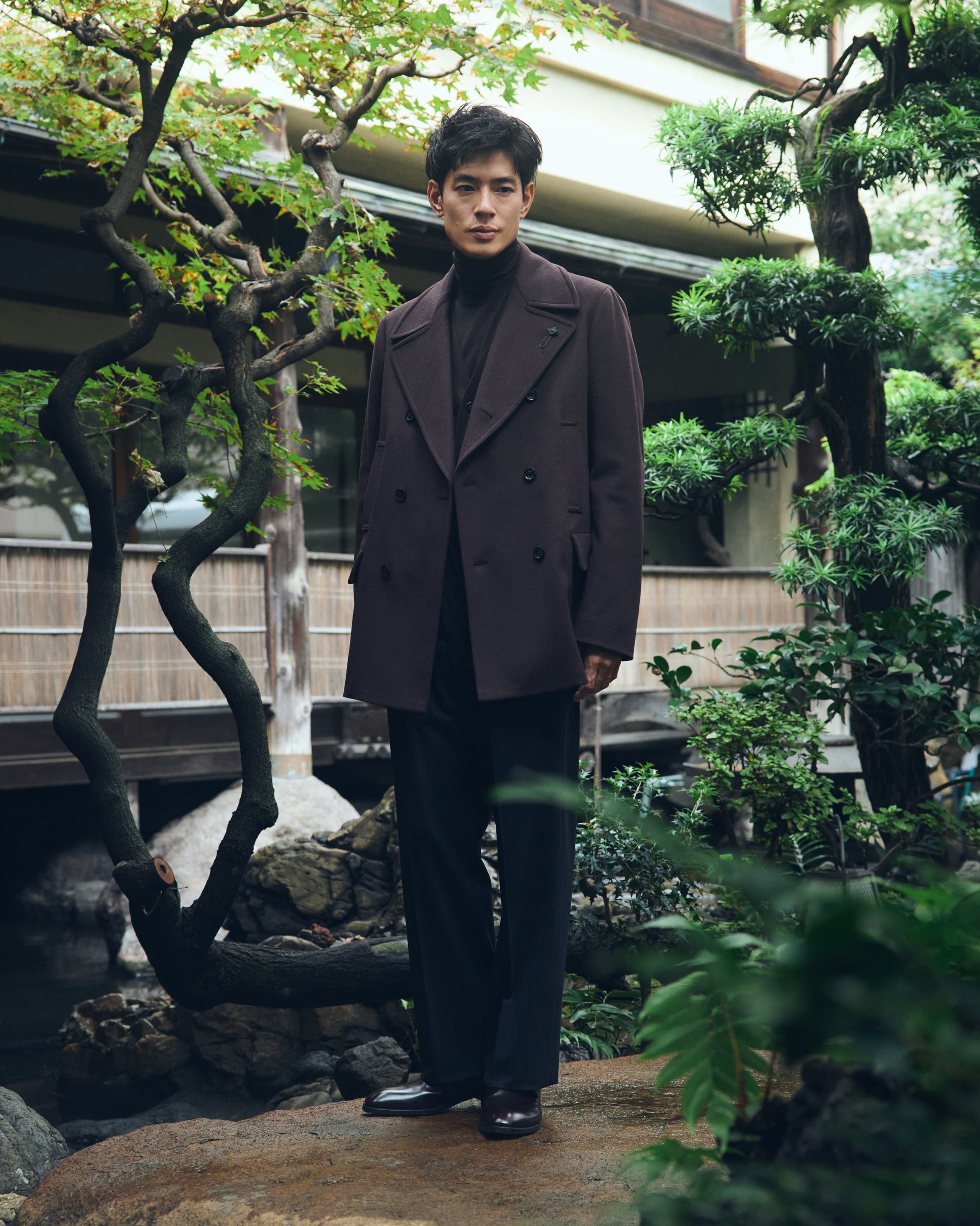 LARDINI LOOK 04 ディテール 1