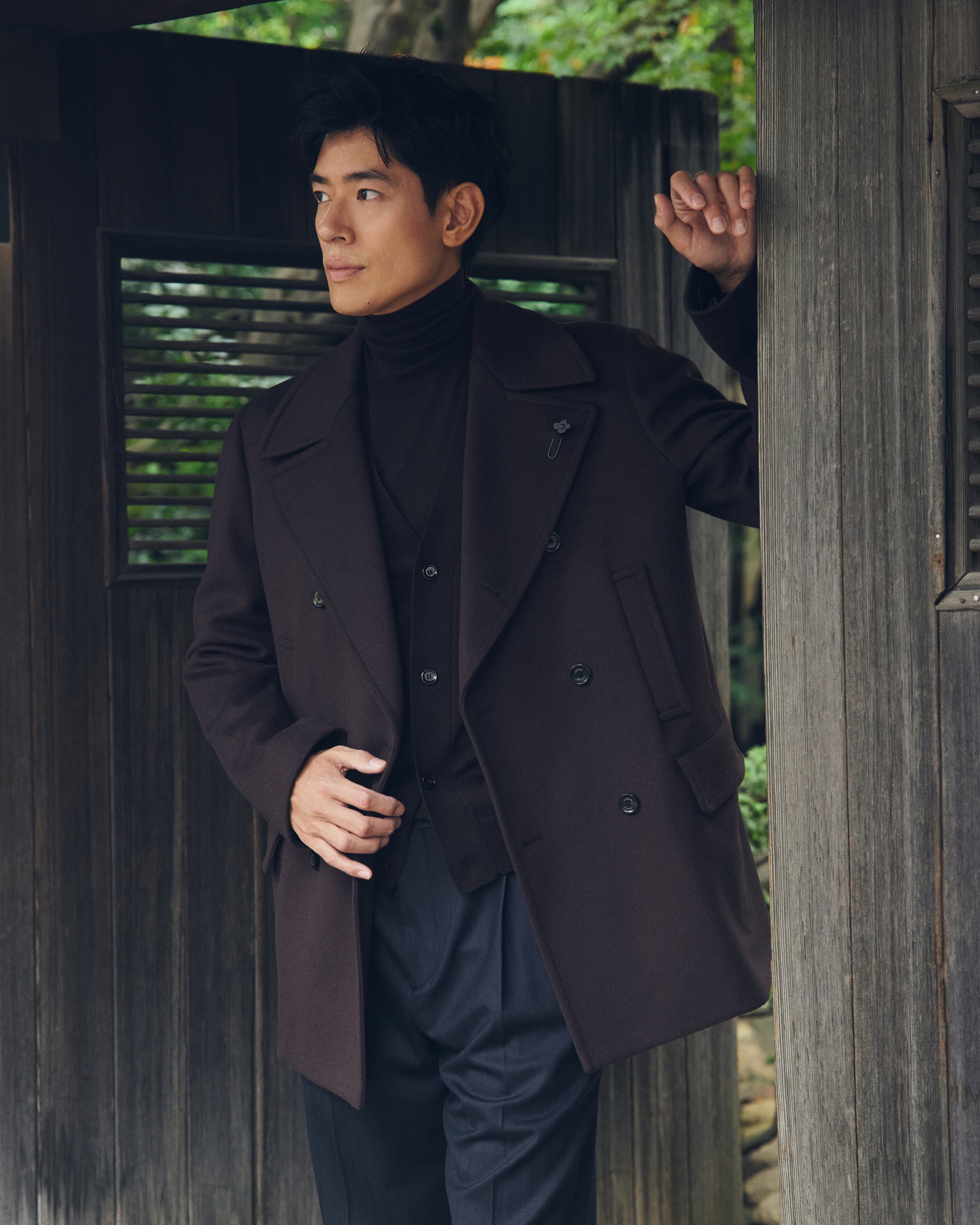 LARDINI LOOK 04 ディテール 2